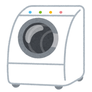 ドラム式の洗濯機